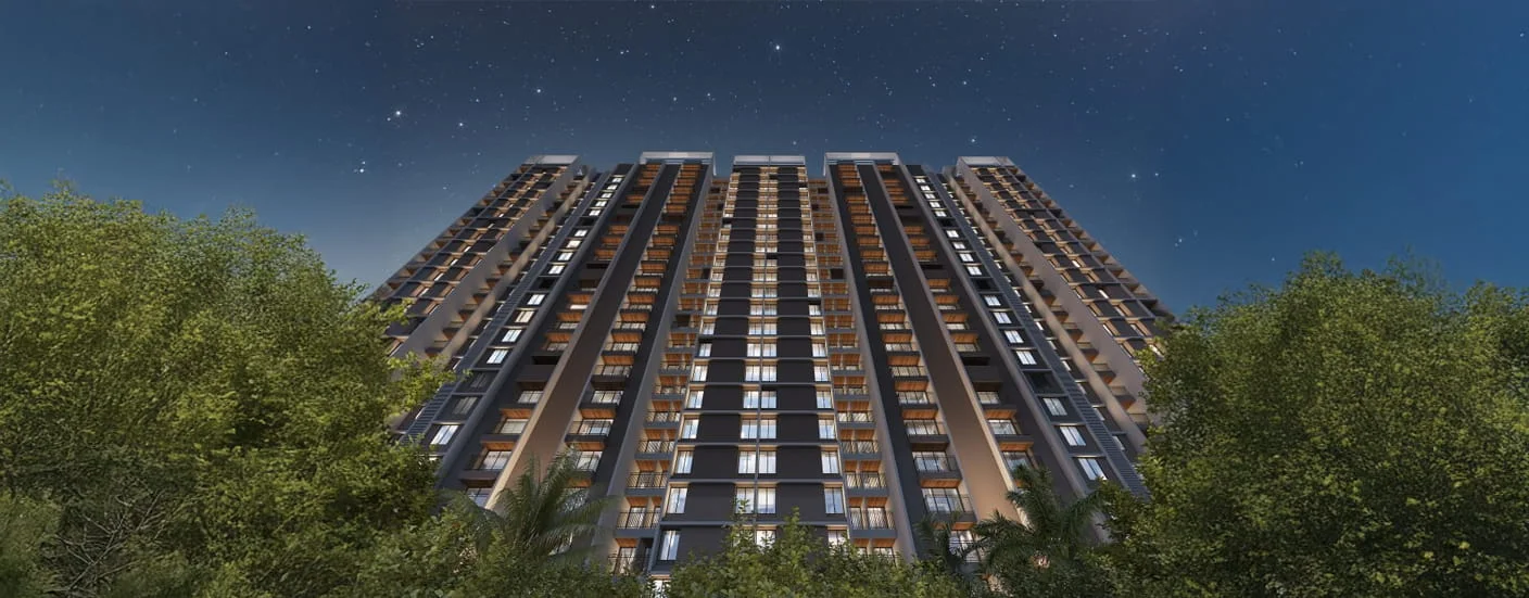 Topaz Towers Charholi Elevation Image