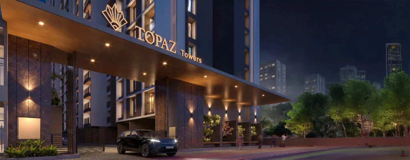 Topaz Towers Charholi Entrance Gate Image